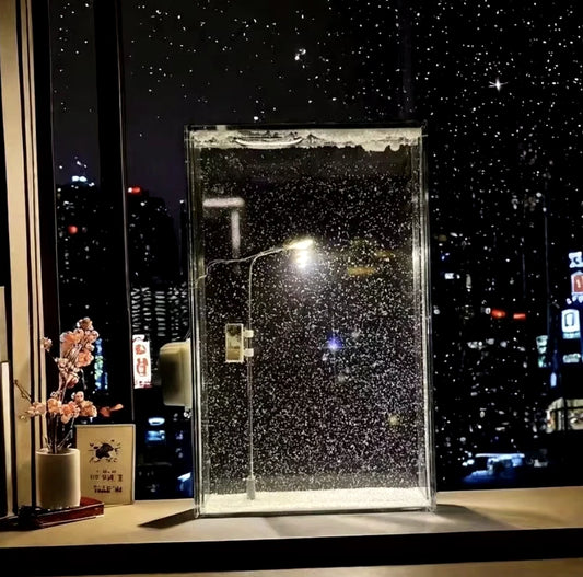 Bang Bazaar™ Snow Scene Light Street Lamp