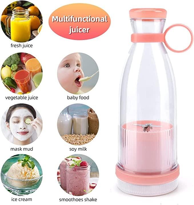 Fresh Juice Portable Smoothie Blender Bottle