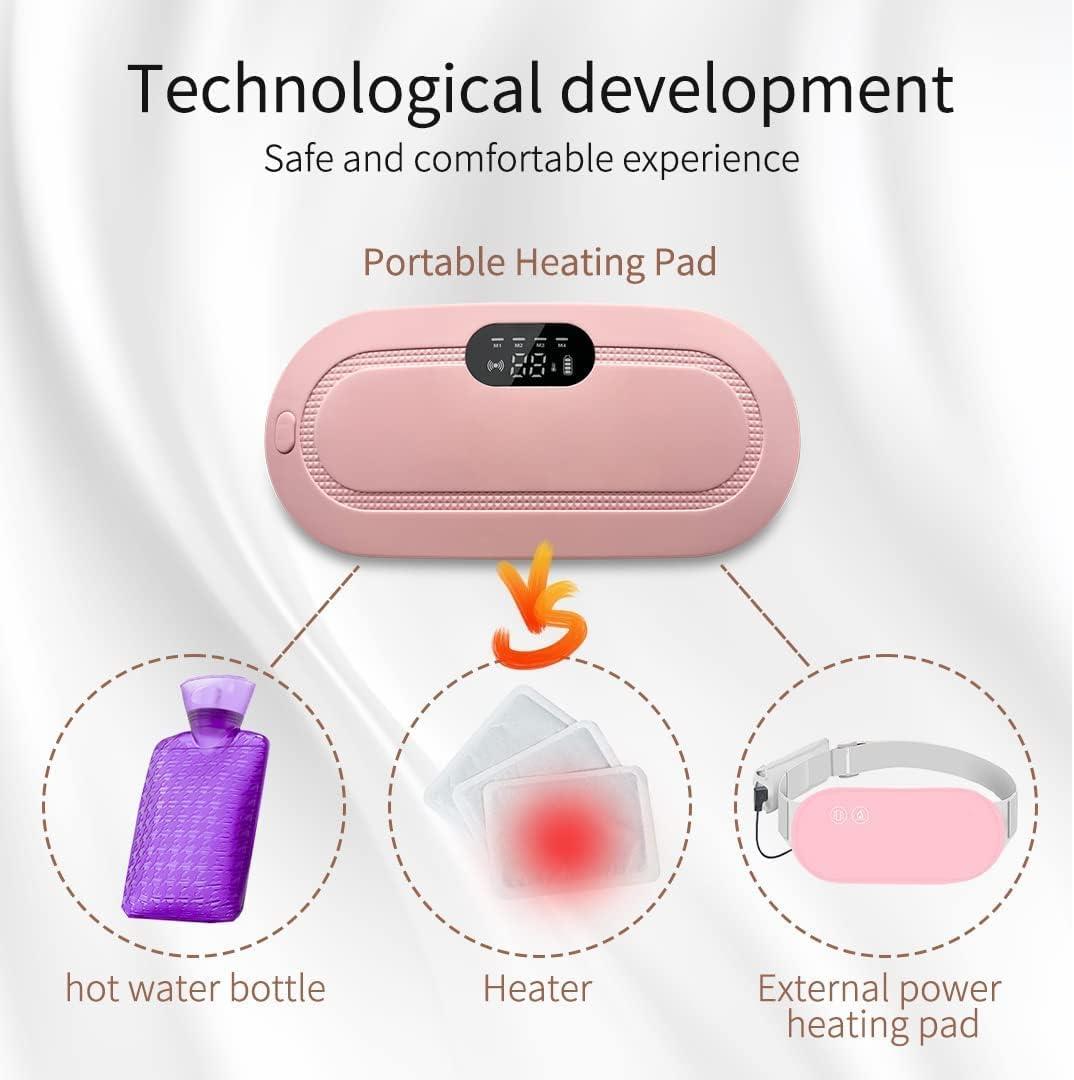 Bang Bazaar™ Smart Cordless Menstrual Heating Belt – Instant Period Pain Relief